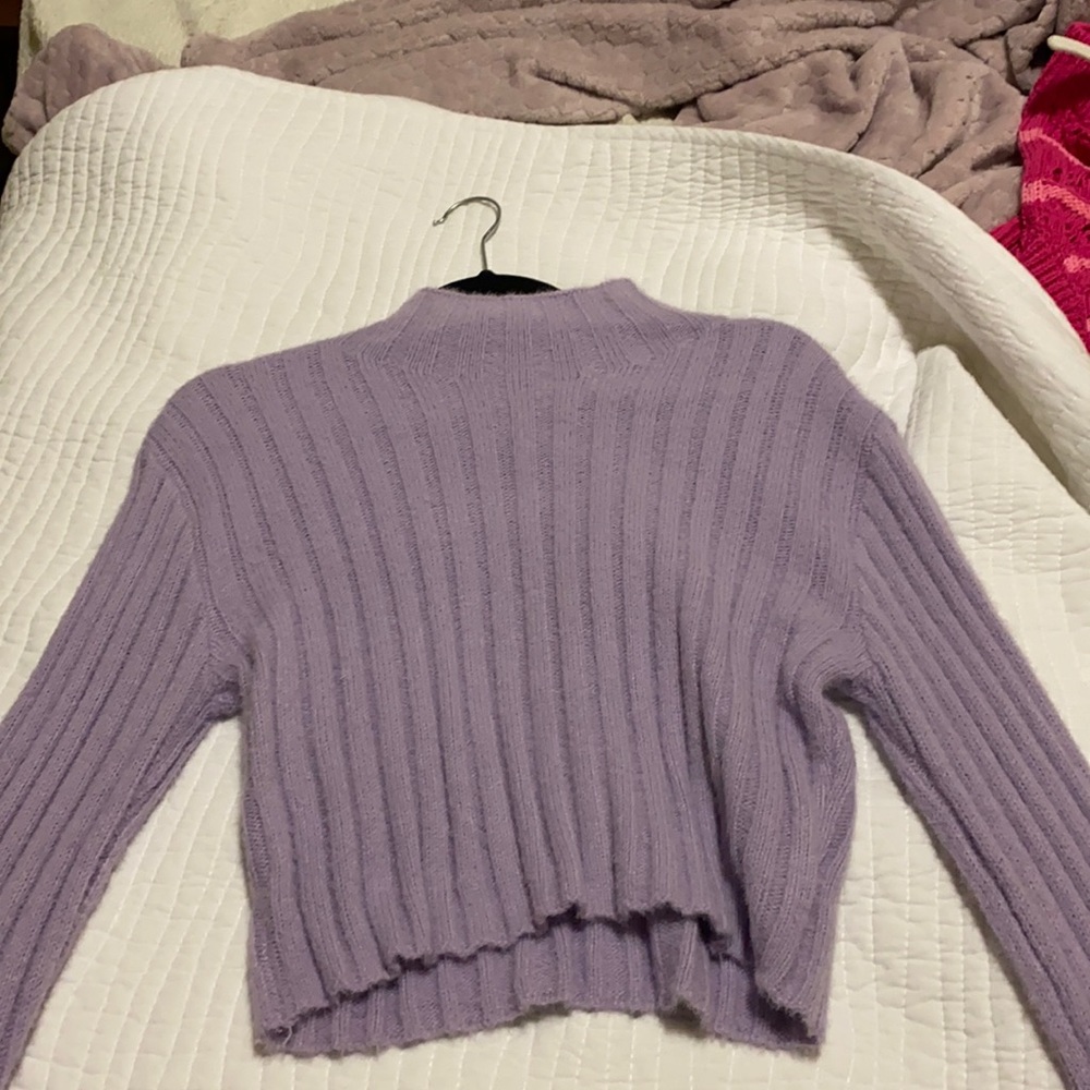NWT!!! Purple high neck sweater